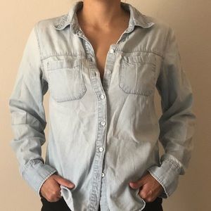 Chambray Button-up Shirt